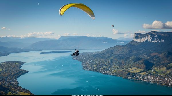 Envolez-vous avec le parapente à Annecy
